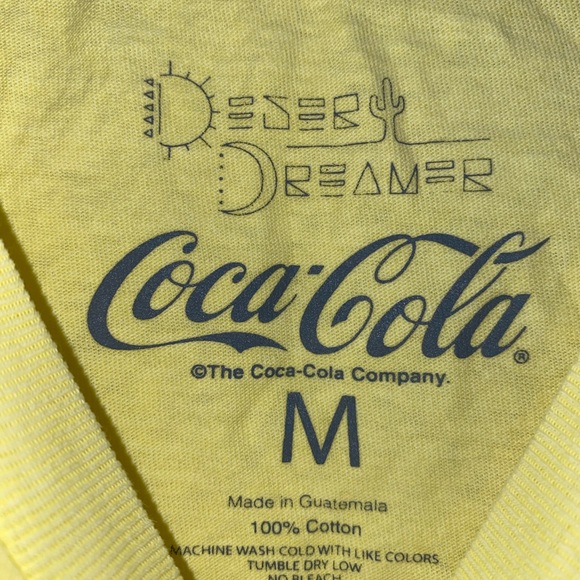 New Desert Dreamer coke crop top tee sz M - Picture 3 of 3
